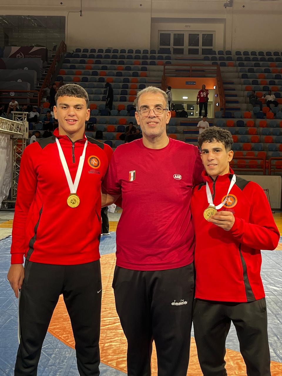 أبطال كفر الشيخ في المصارعه أبطال كفر الشيخ في المصارعه