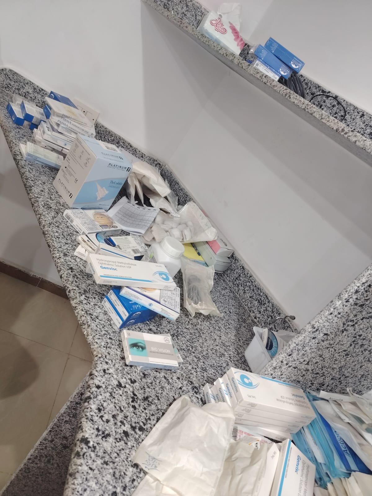 مضبوطات الصحة فى الحملة مضبوطات الصحة فى الحملة