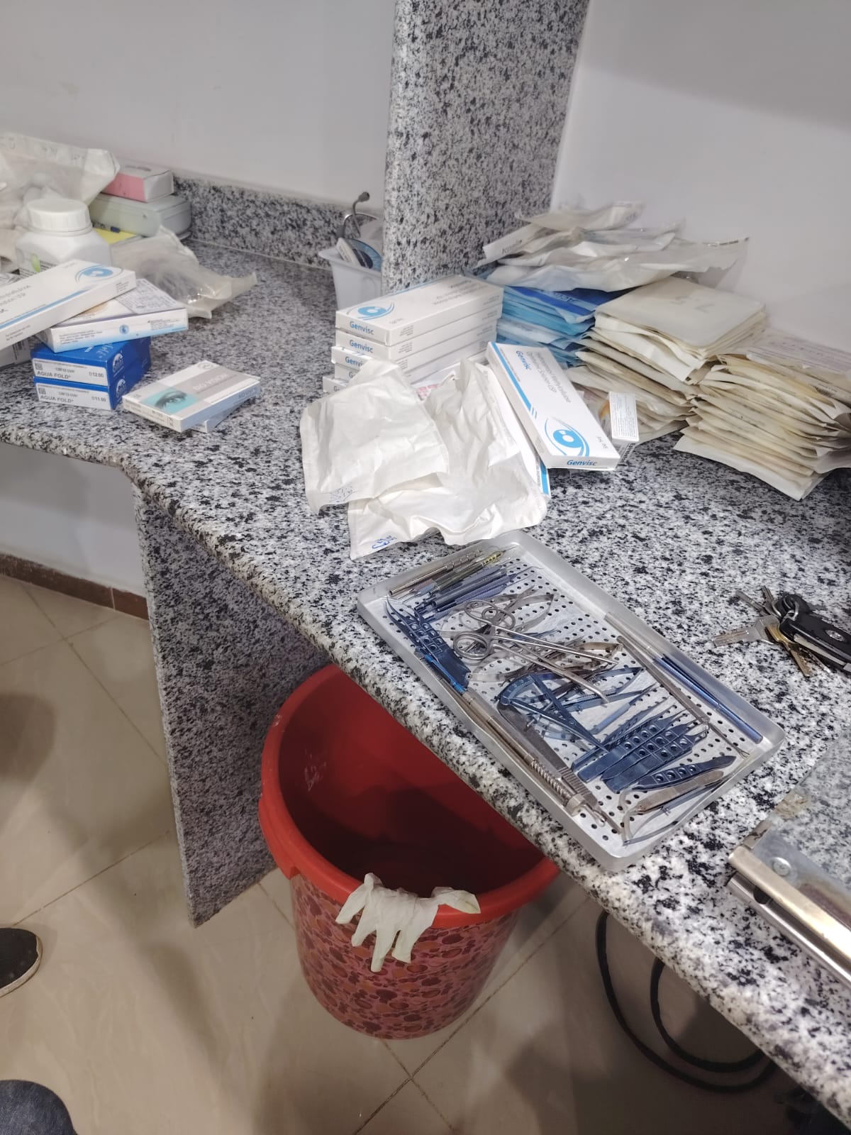 المستلزمات المضبوطه المستلزمات المضبوطه