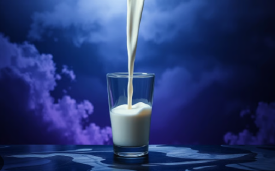 الحليب في الحلم