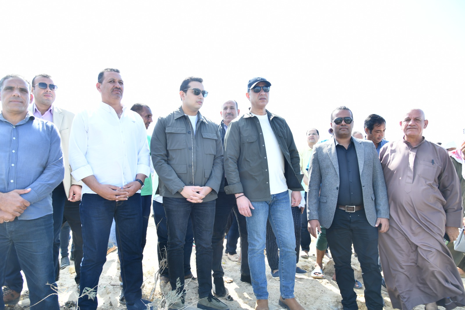 محافظ الفيوم يشارك الصيادين