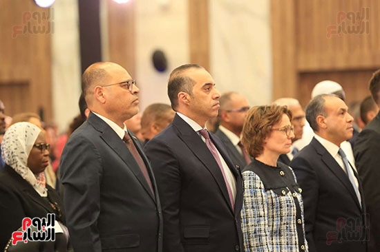 وزراء الخارجية والشئون النيابية والعمل خلال فعاليات اسبوع القاهرة للمياه