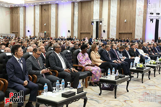 جانب من فعاليات افتتاح اسبوع القاهرة للمياه