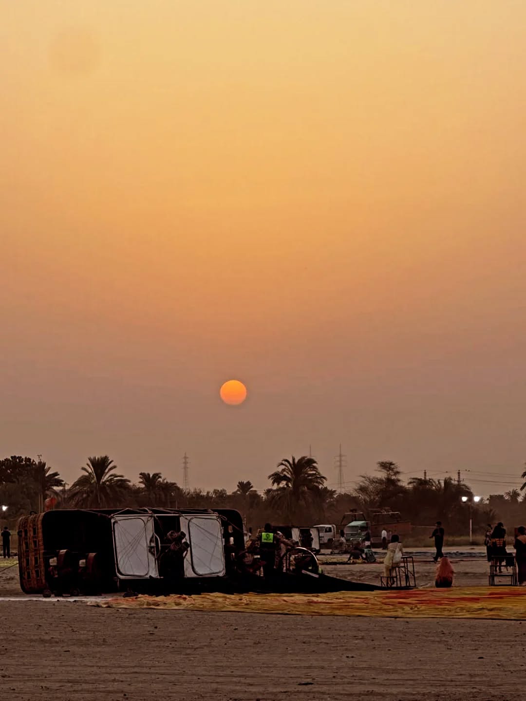 لحظات تجهيز باسكت البالون قبل التحليق بالسماء لحظات تجهيز باسكت البالون قبل التحليق بالسماء