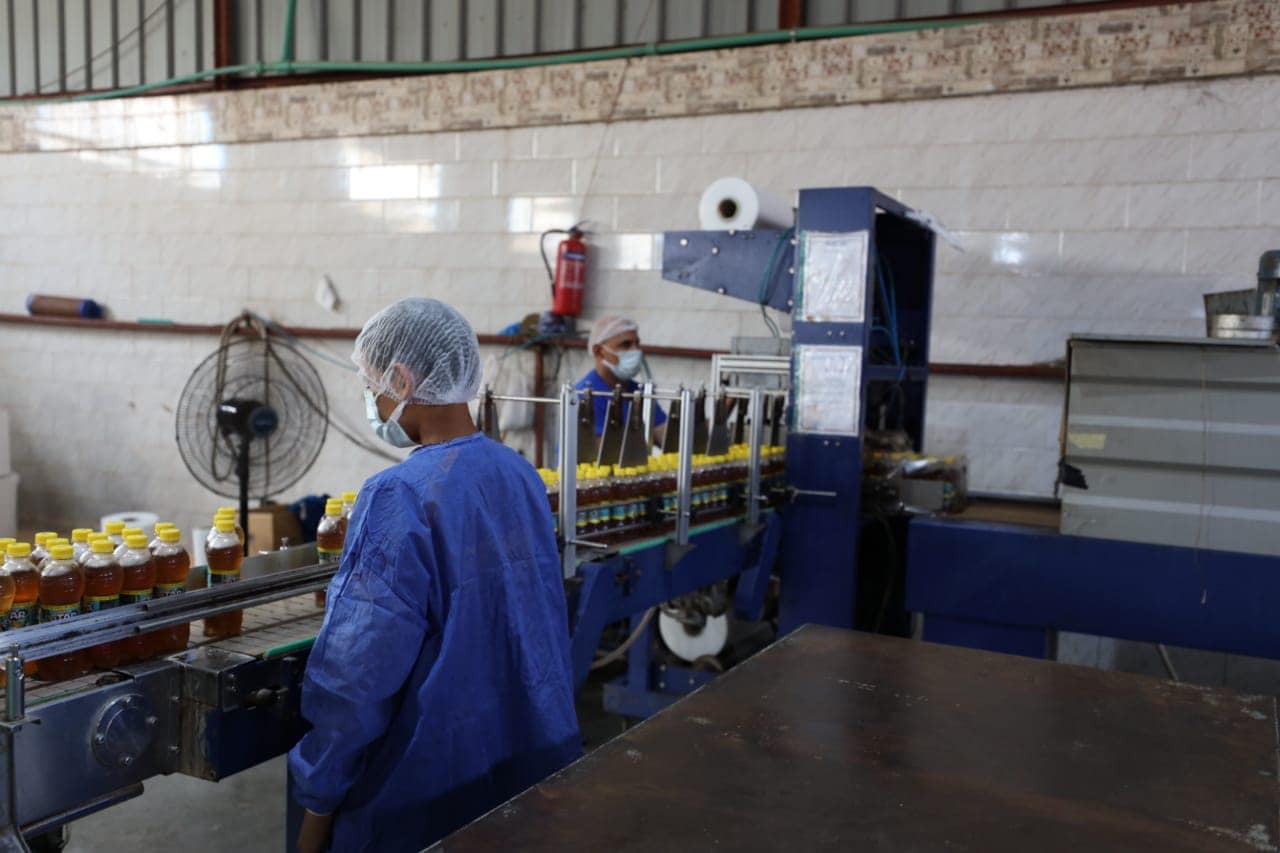 مصنع للعسل أحد  مصانع كفر الشيخ