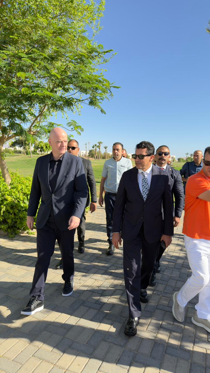 صبحى يستقبل انفانتينو