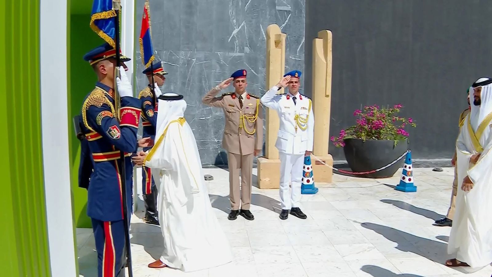 السيسي يستقبل ملك البحرين (2)