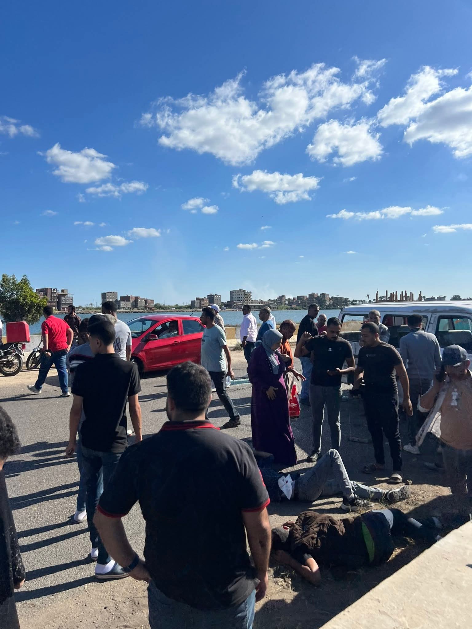 حادث مروري بدمياط حادث مروري بدمياط