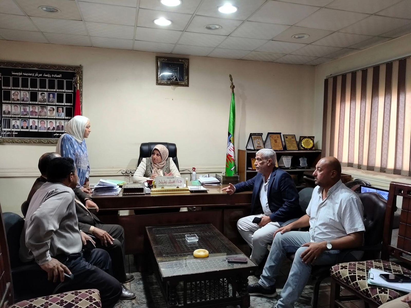 خلال اللقاء