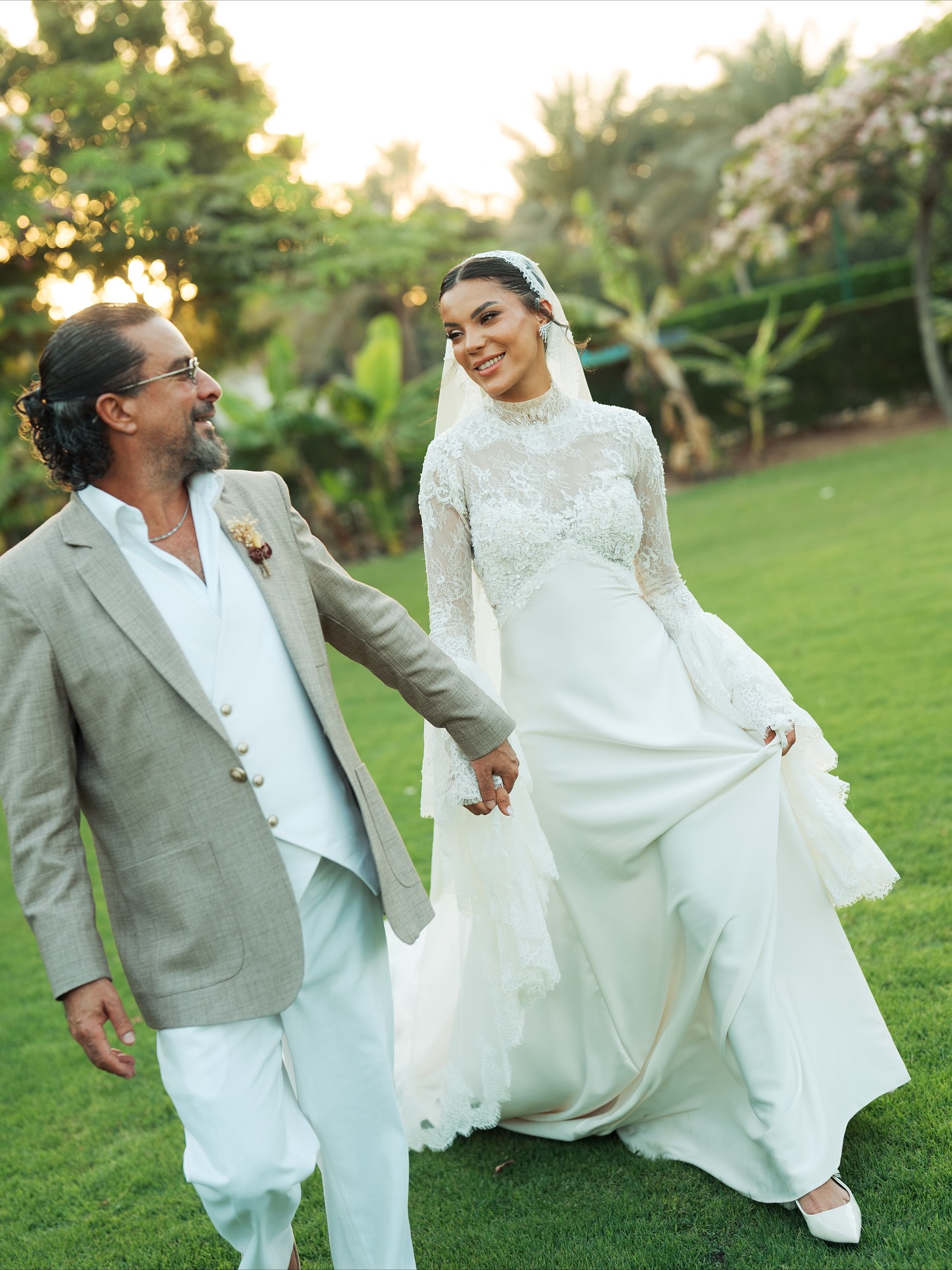 Hadi Al-Bagouri and Heidi Khaled