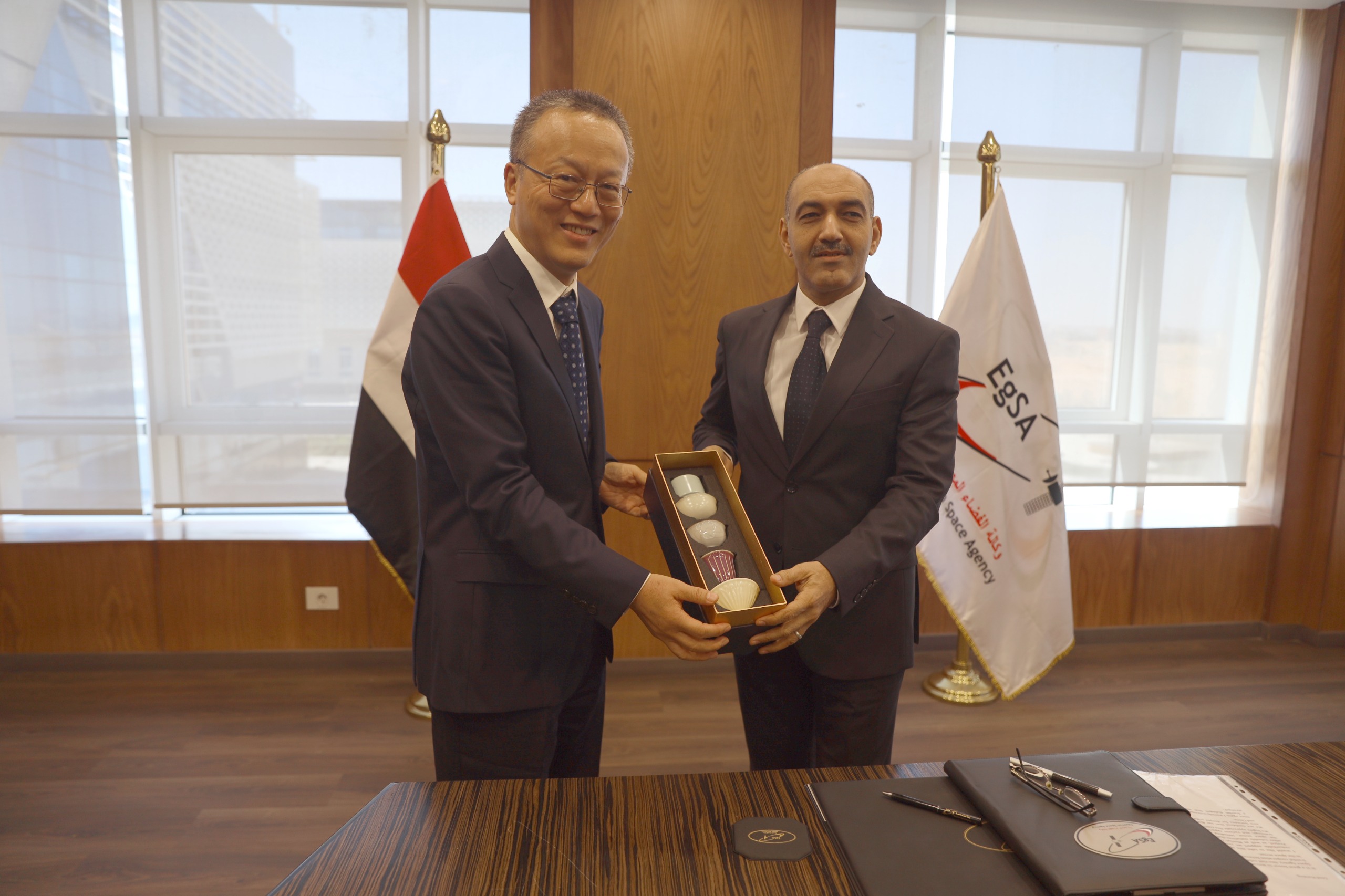 وكالة الفضاء المصرية تستقبل وفدا رفيع المستوى من وزارة العلوم والتكنولوجيا الصينية