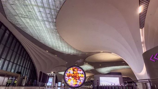 مطار اللوتس بالهند (12)