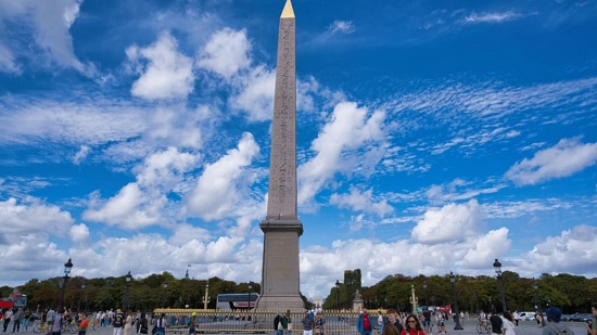 المسلة الفرعونية بباريس