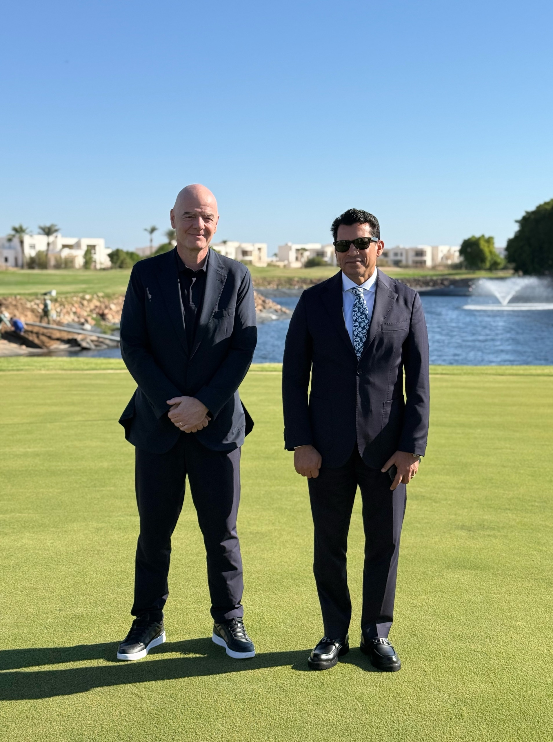 وزير الرياصة ورئيس فيفا