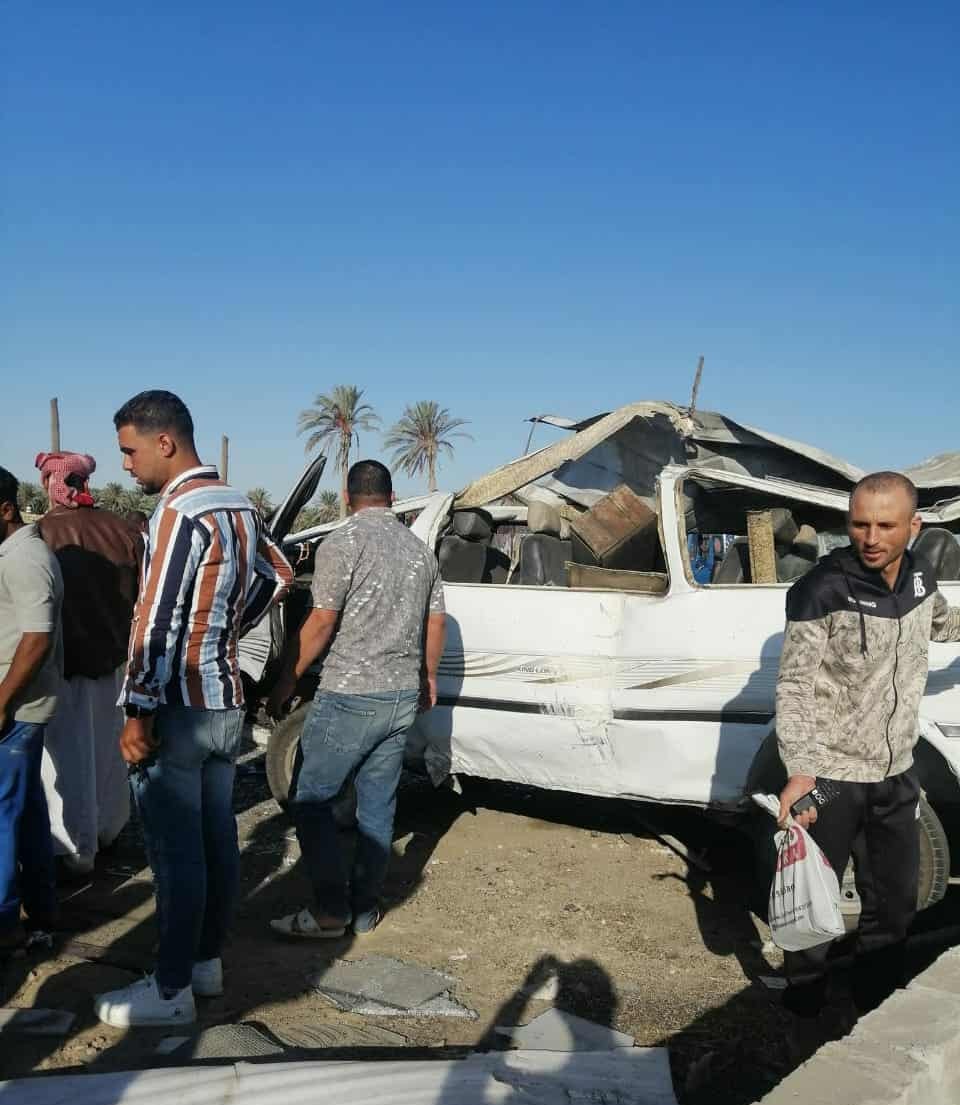 حادث تصادم بطريق الصحراوي في الإسكندرية حادث تصادم بطريق الصحراوي في الإسكندرية