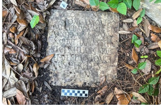 شاهد قبر رومانى