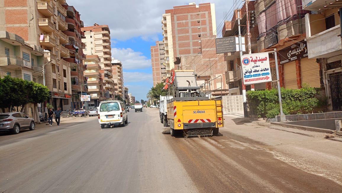 كنس شوارع دسوق