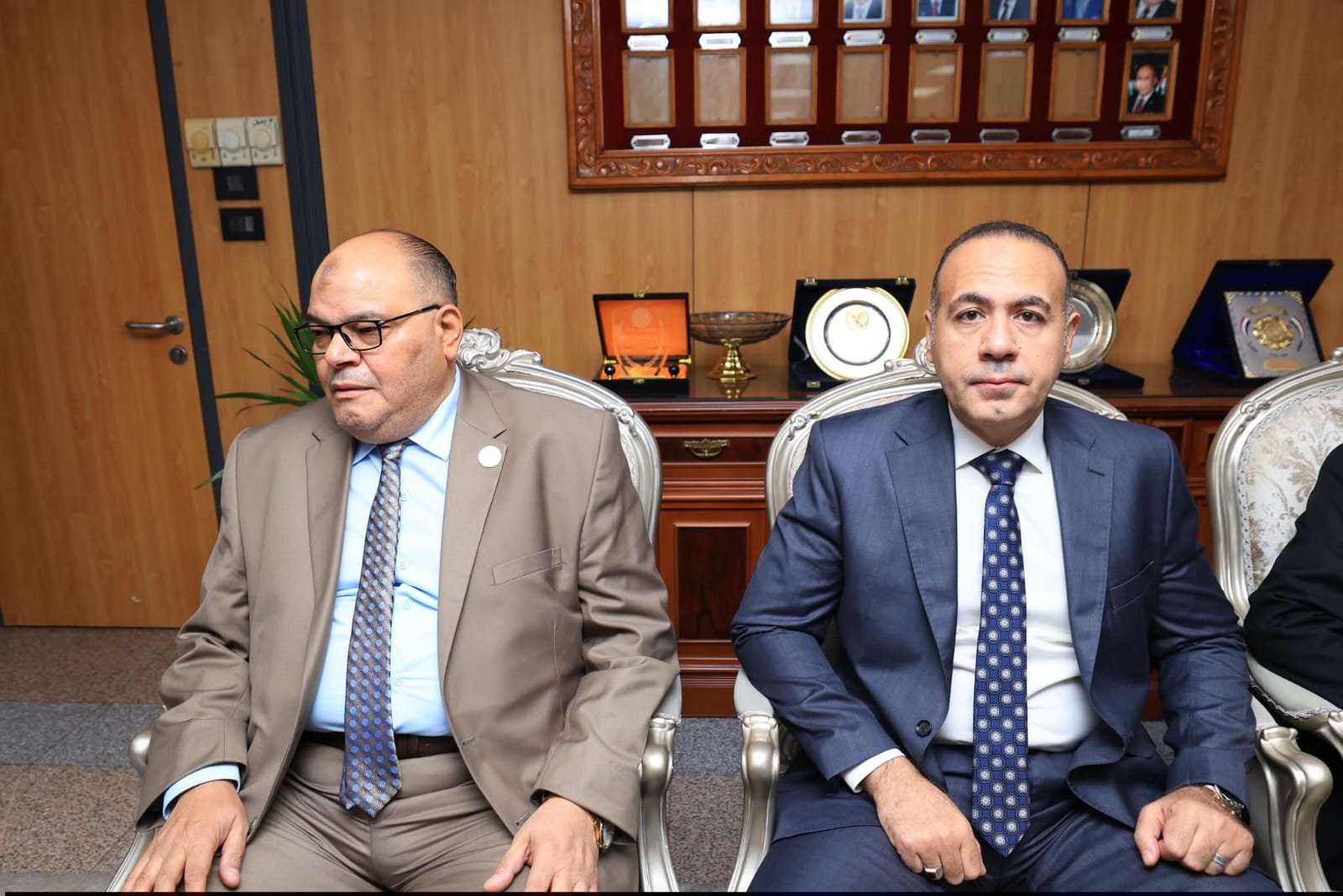 زيارة محافظ الإسكندرية لهيئة قضايا الدولة  (6)