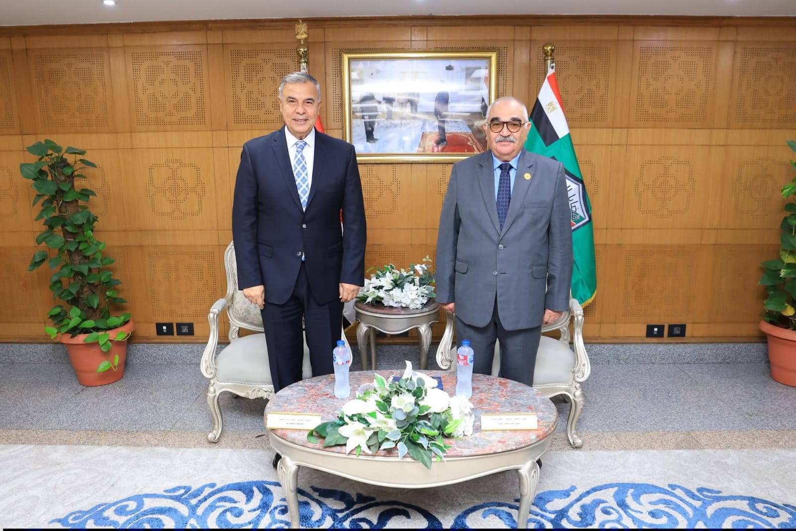 زيارة محافظ الإسكندرية لهيئة قضايا الدولة  (7)