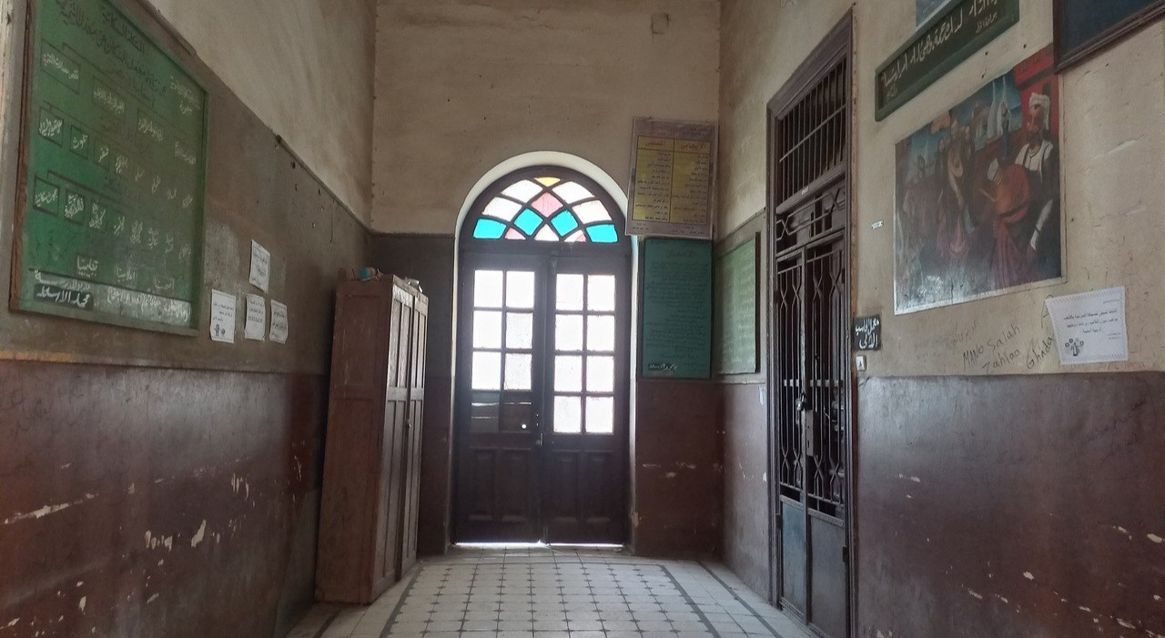 مدرسة داود تكلا من الداخل 