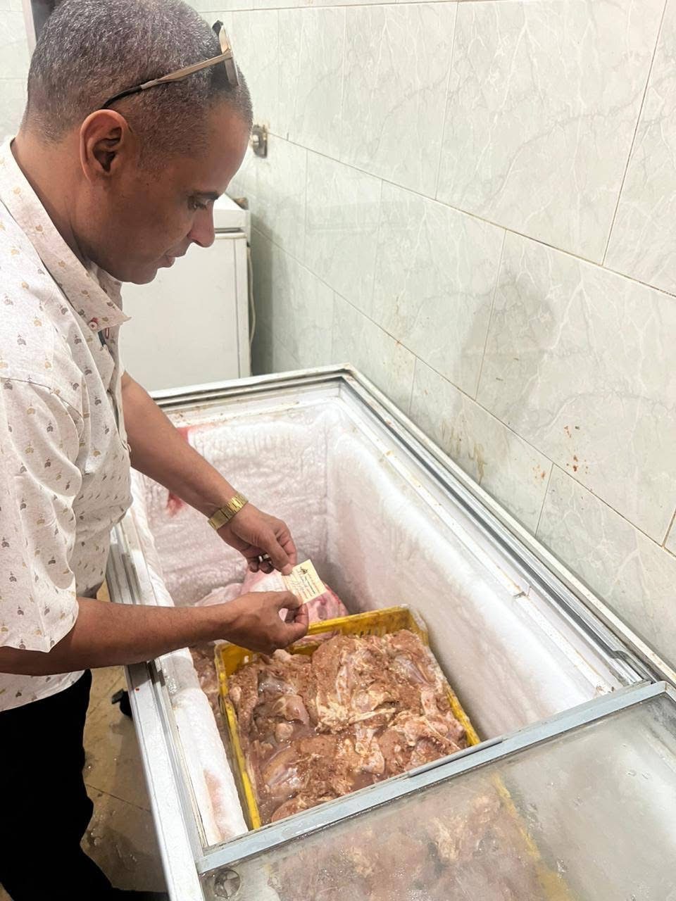 اللحوم المضبوطة