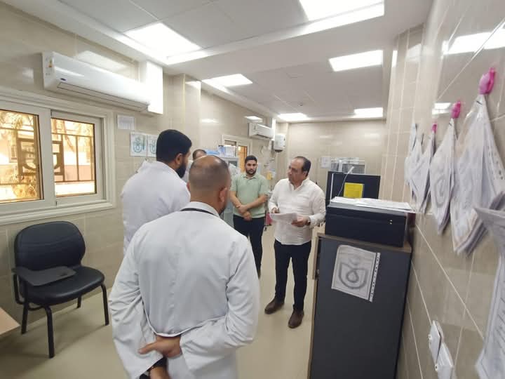 متابعة سير الخدمات الطبية بمختلف أقسام الوحدة متابعة سير الخدمات الطبية بمختلف أقسام الوحدة