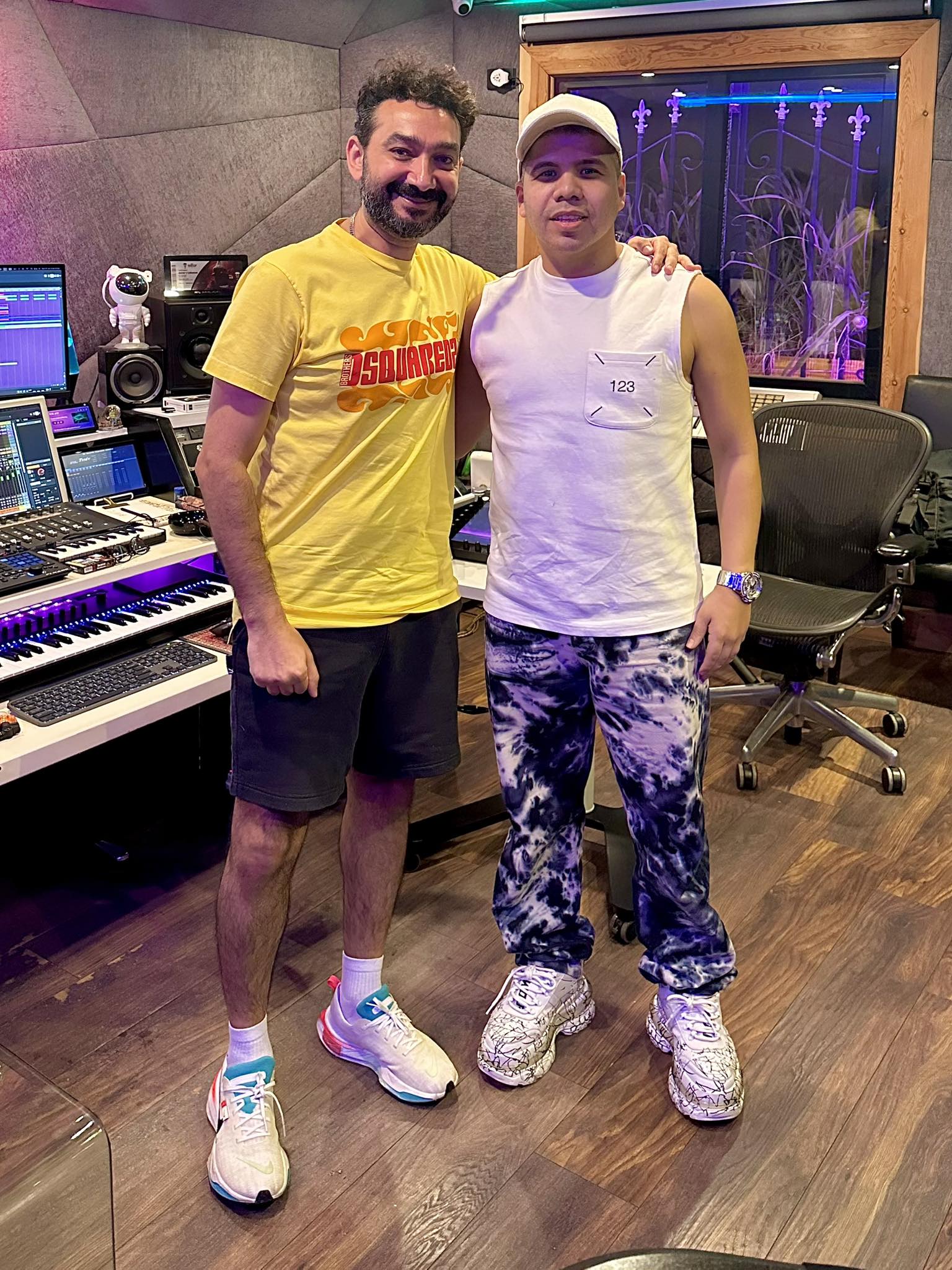 عمر كمال ونادر حمدى