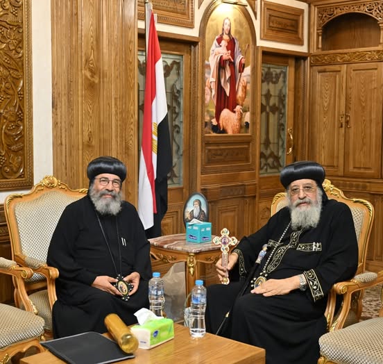 خلال استقبال الأنبا ديسقورس