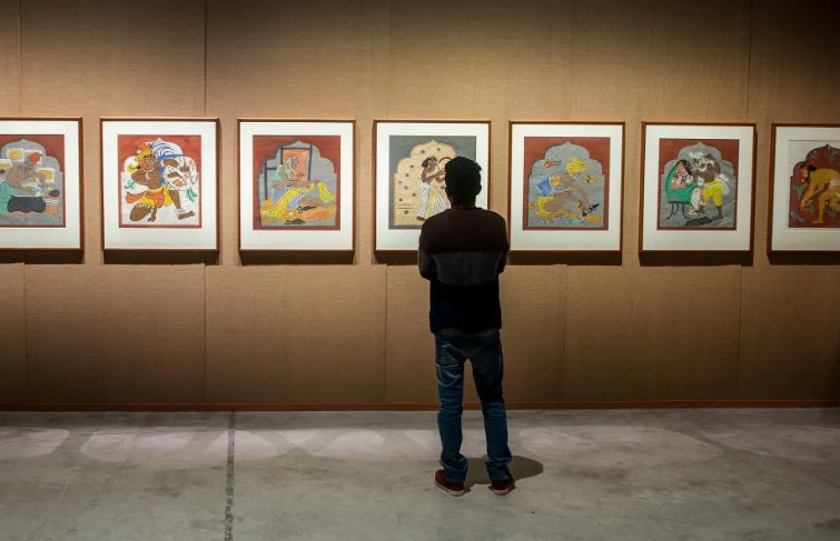 أعمال فنان هندى فى بينالى البندقية 2019