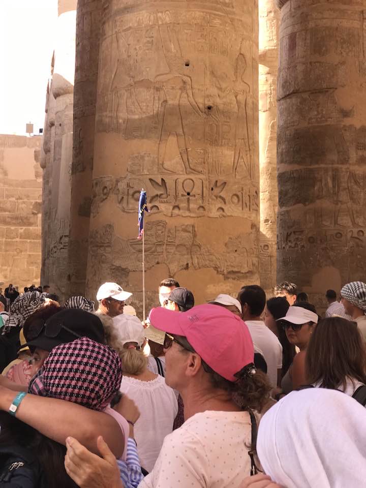 الزيارات السياحية فى معابد الأقصر