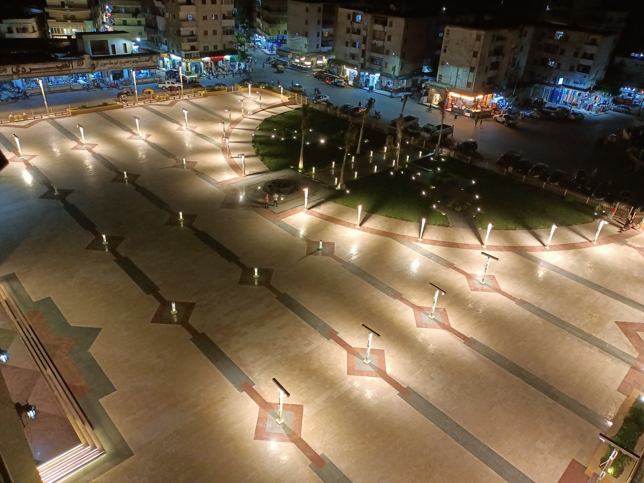 زيادة الاضاءة بالساحة