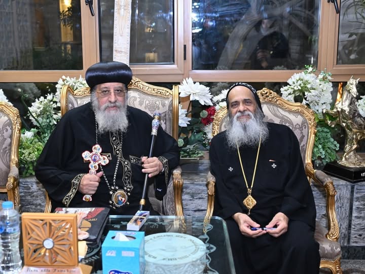 خلال استقبال الأنبا بافلوس