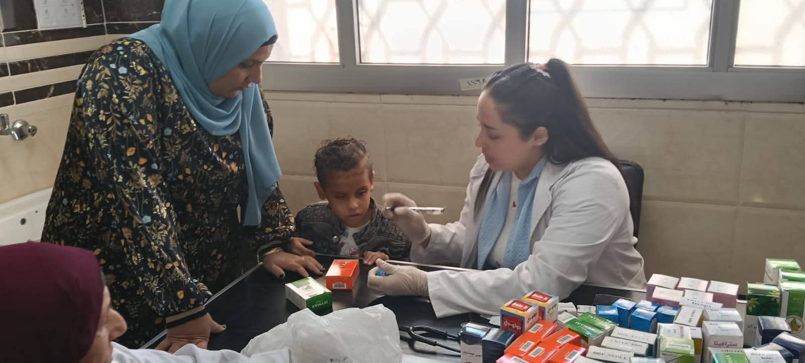 خلال فحص الأطفال