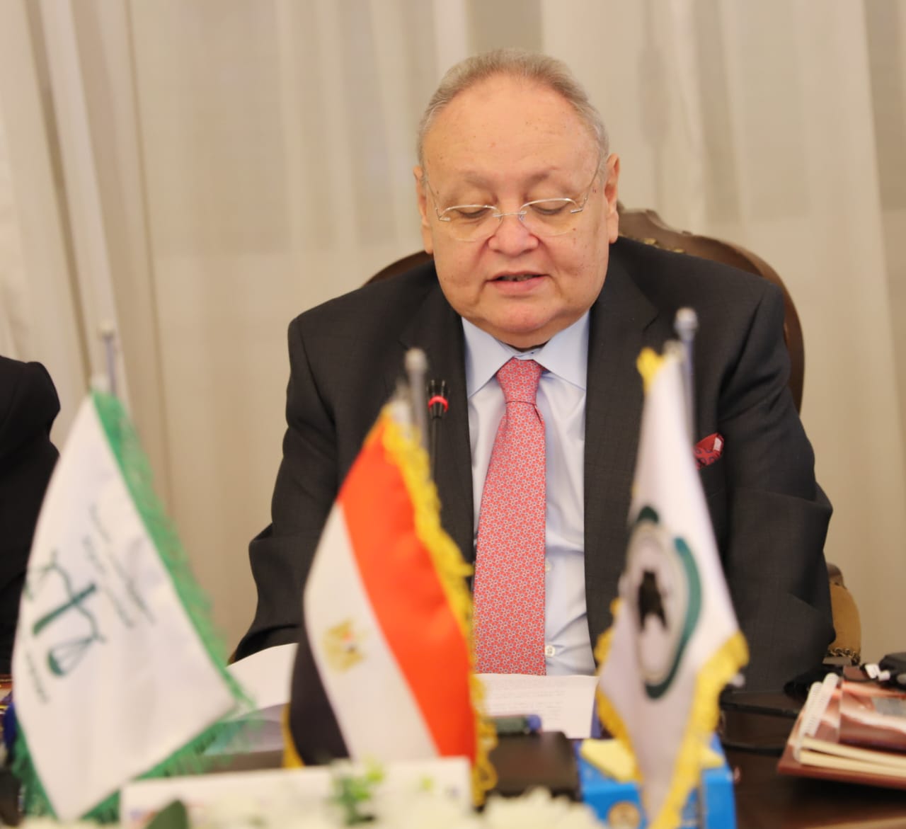 زيارة محافظ الإسكندرية لهيئة قضايا الدولة  (1)