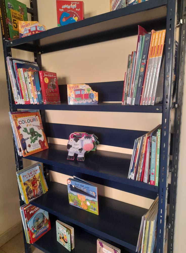 كتاب للأطفال وتجهيزات بديعة لمكتبة مصر العامة فرع الطود