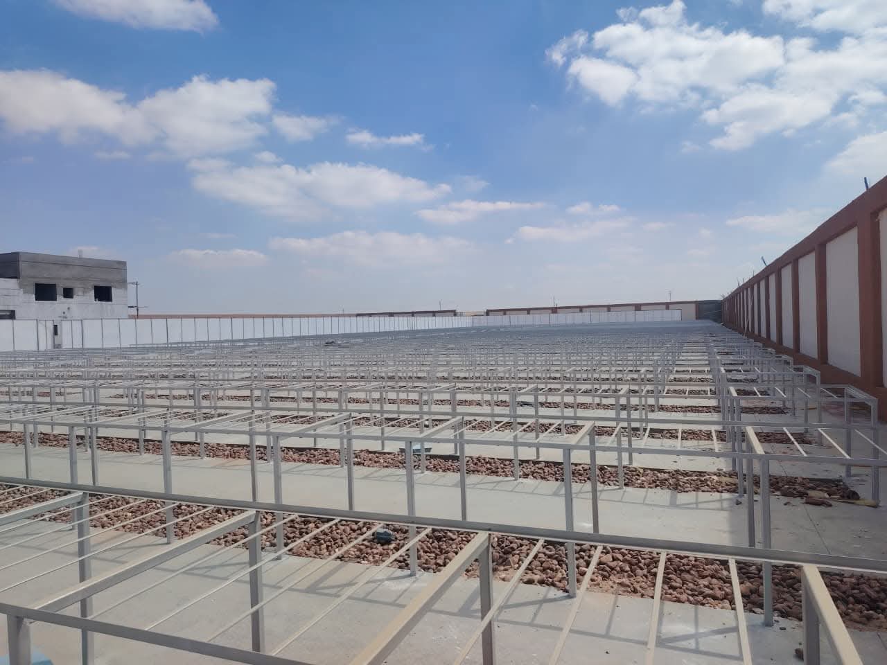 تجهيز قرية النباتات الطبية والعطرية