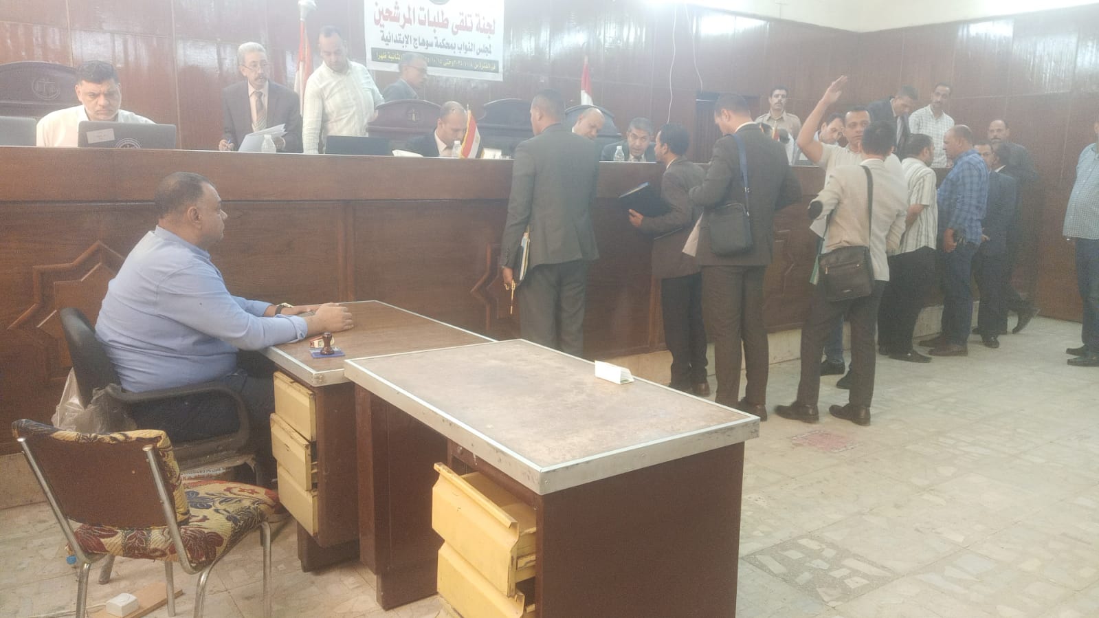 زحام اللحظات الأخيرة 