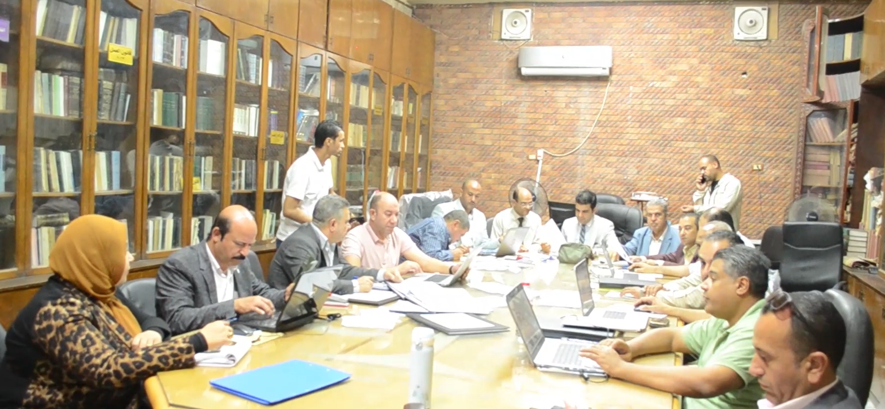 تلقي طلبات الراغبين في الترشح بمحكمة كفر الشيخ 