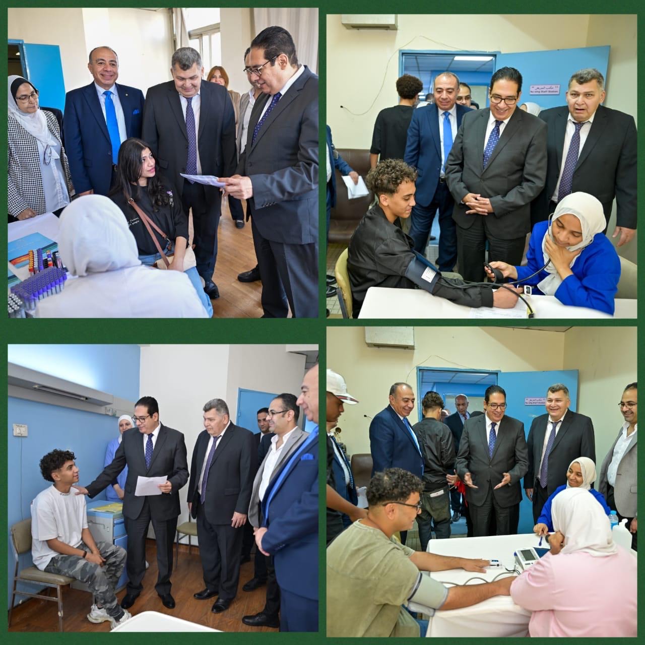 سامى عبدالصادق يتفقد إجراءات الكشف الطبي على طلاب جامعة القاهرة الأهلية بمستشفى الفرنساوى سامى عبدالصادق يتفقد إجراءات الكشف الطبي على طلاب جامعة القاهرة الأهلية بمستشفى الفرنساوى