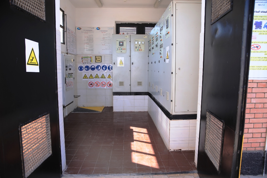 المحطة من الداخل