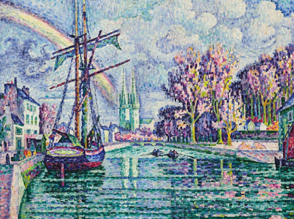 لوحة للفنان بول سينياك لوحة للفنان بول سينياك