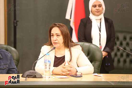 كلمة دكتورة نورهان الشيخ أستاذ العلوم السياسية عضو مجلس الشيوخ