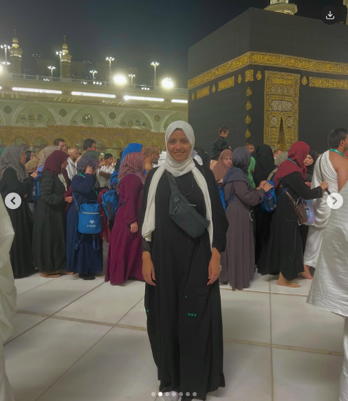 سهر الصايغ من امام الكعبة