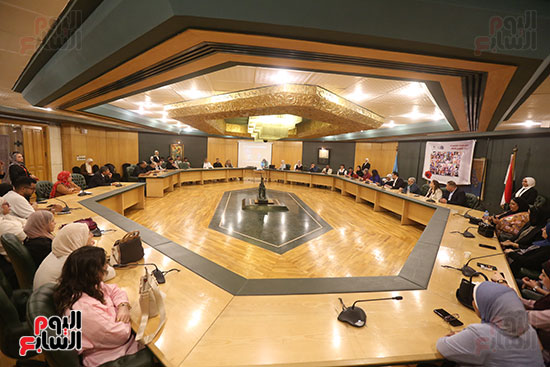 ندوة الصحفيات الفلسطنيات بنقابة الصحفيين