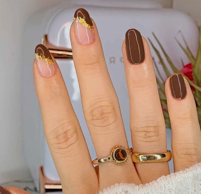 لون بنى شوكولاتة