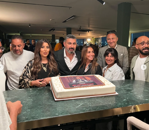 احتفال النجم ياسر جلال