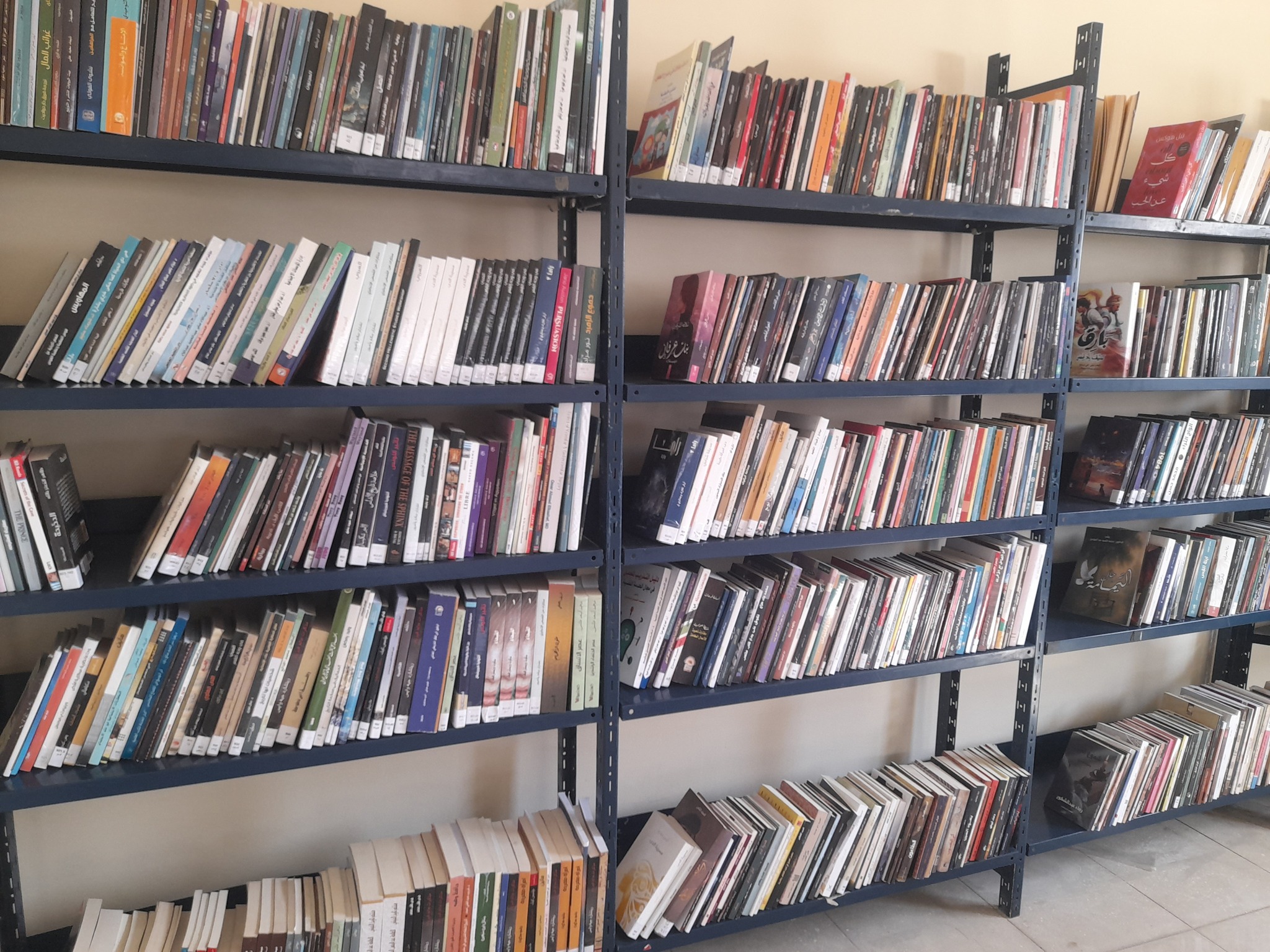 توفير كتب مميزة داخل مكتبة مصر العامة بالطود