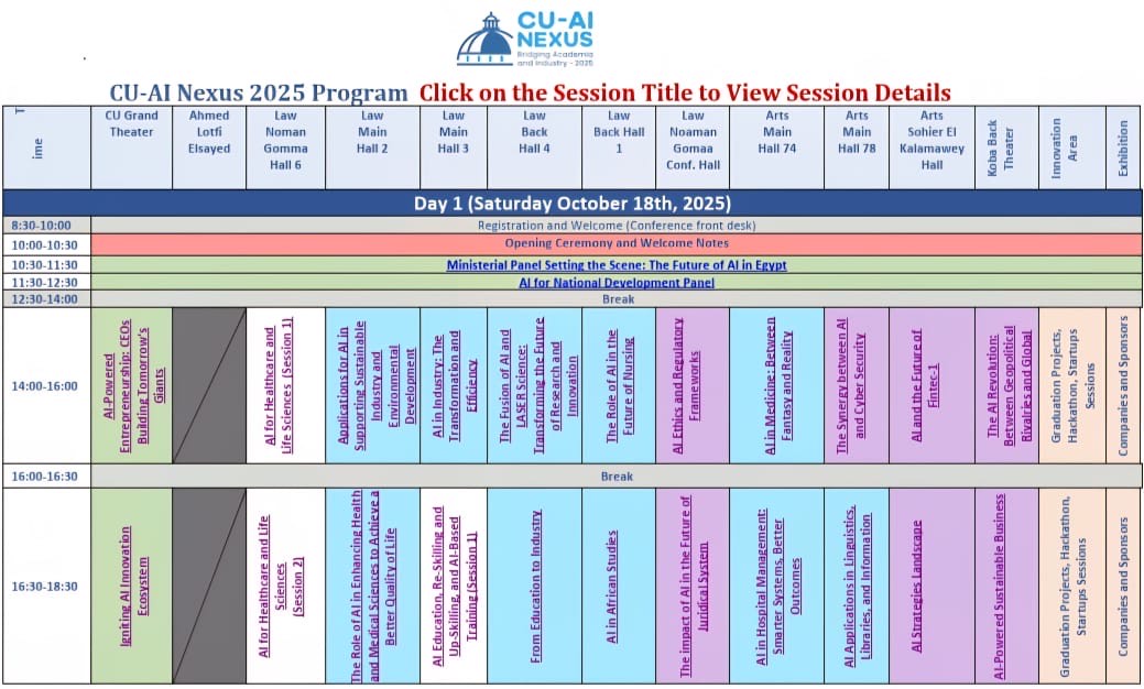 فعاليات المؤتمر الدولي الأول للذكاء الاصطناعي (2)