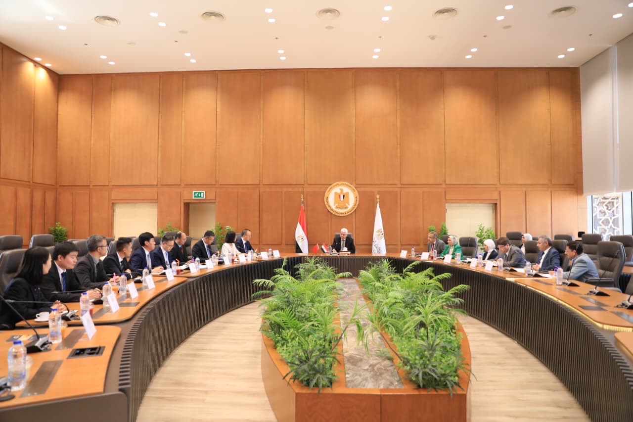 اجتماع اللجنة المشتركة المصرية  - الصينية