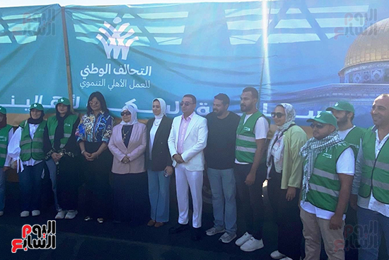 قافله-التحالف-تصطف-استعدادا--للتحرك--إلى-غرة